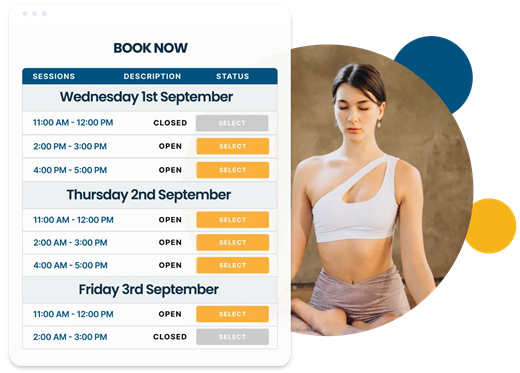 Easily manage multiple sessions times