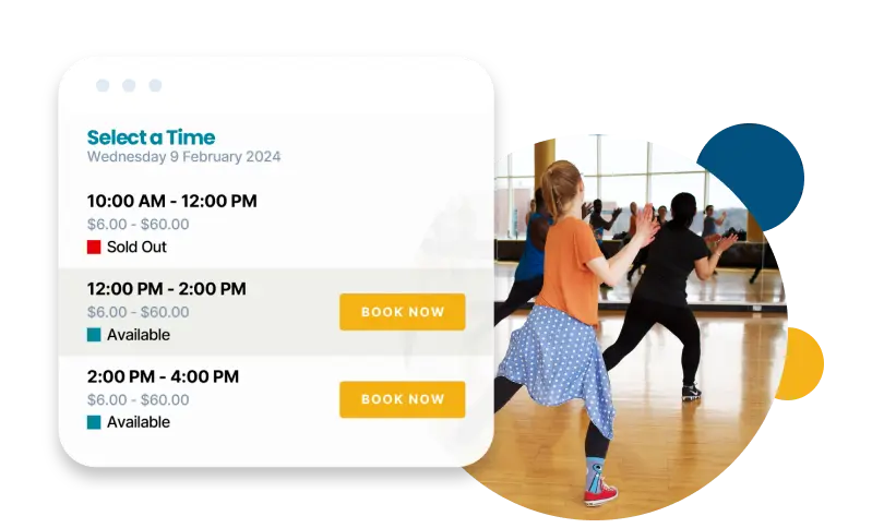 Easy booking process